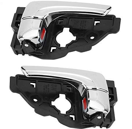 KIMISS Poignée de Porte Intérieure de voiture,Poignée de porte Gauche Droite ABS Electroplate Bright Color pour OEM: 82610-2S010, 82620-2S010