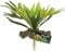 Zoo Med Naturalistic Flora staghorn fern - Pianta decorativa Felce Corna di Cervo per terrari e paludari, realistica, rifugio per rettili e anfibi, impermeabile