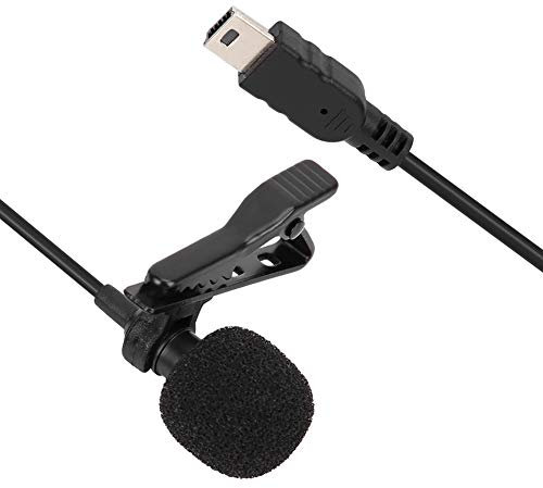 Mini Microphone,Mini USB Stereo External Microphone Professional Mic With Clip Plug&Play, for gopro Cameras/PC Computer/Laptop