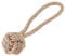Beco Dog Toy - Ball on a Loop Hemp Rope Tug Toy, Training, Exercise and Reward Tool, Large