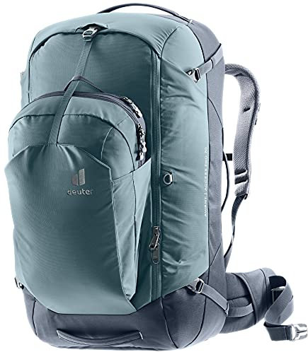 deuter AViANT Access Pro 70 Reiserucksack mit Tagesrucksack, Teal-ink