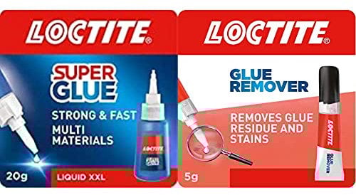 Loctite super glue 20g and Loctite Glue Remover