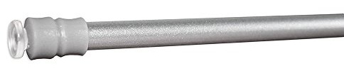 Gardinen-Klemmstange Gardinenstange Scheibenstange ohne bohren 25-40 cm silber