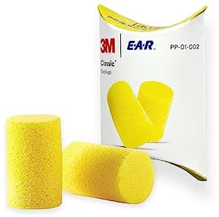 Dpm tapes - Earplugs - Tapones para los oídos para cualquier uso diario de espuma – para dormir, trabajar, ronquidos, perforar, estudiar, moler, trabajar, alisar, soldar, amarillo (20 pares)
