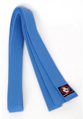 BUDOFIGHT Ceinture de Judo Bleue piquée 280 cm
