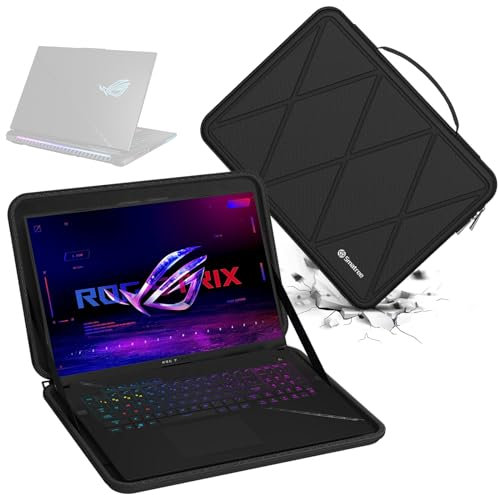 Smatree Custodia protettiva rigida in EVA compatibile per ASUS ROG Strix SCAR 18 (2024/2023) G834/ROG Strix SCAR 18 (2023) G814 da 18'', per ROG Strix G18(2024/2023) G814 Borsa per notebook (X8329)