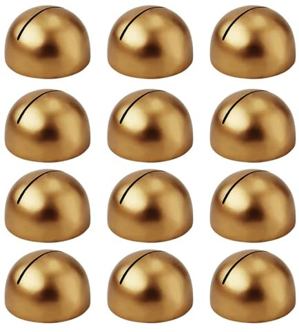 NYCEMAKEUP Packung Mit 12 Stilvollen Goldenen Tischnummern Clips Tischkartenhaltern Für Hochzeit Jahrestag Geburtstag Party Dekorationen Geburtstagsparty Zubehör