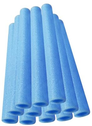 Trampolin Schaumstoff Stangenabdeckungen, Ersatzstangen Schutzhülle, Länge 40 cm, Schaumstoffpolsterung für Kinderzubehör, 12 Stück