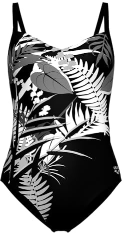 ARENA Women's BODYLIFT Swimsuit Lucy Black Multi-Black - 44