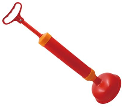 jojofuny 1 Juego succión de la del inodoro Limpiador de baños destapador de inodoro accesorios casa limpiador de desagüe hinchador bicicleta removedor de obstrucciones del baño