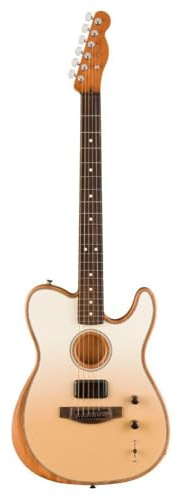 Fender Finneas Signature Acoustasonic Player Cappuccino Fade - Westerngitarre