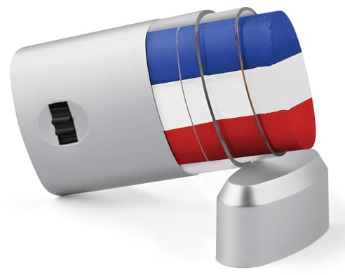 LOPHE Stick Maquillage Bleu Blanc Rouge, France Stick de Maquillage Tricolore pour Euro 2024, JO 2024, Coupe du Monde Rugby Foot Idéal pour Supporter