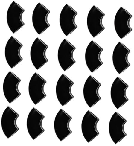 WATIIFUFU 20pièces Couvre Caoutchouc pour Meubles Lot de u Caoutchouc pour Jambes De Table Chaise Anti-Rayures Et Silencieux