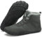 Mishansha Barefoot Shoes Invernali Uomo Stivaletti Scarponi Trekking Donna Inverno Scarpe Piedi Nudi Caldo Impermeabile Antiscivolo Stivali Grigio 42 EU