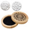 GXGM Ensemble 3 pièces Diffuseur d'Huiles Essentielles en Plâtre avec Boîte à Parfum en Bois,diffuseur huiles essentielles Parfait pour Le Salon, la Salle de Bain, et la Chambre,diffuseur parfum