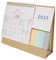 Tofficu 1 Stück 2023 Schreibtischkalender 12 Monate Wand Notizblockkalender 2022 Mini-tagesplaner Praktischer Tischkalender Schreibtischunterlagen-kalender Standkalender Büro 2022 Papier
