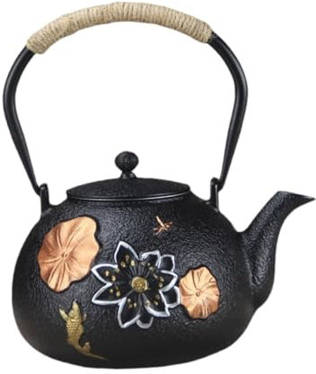 YWJLQH Teapot, Hot Water Kettle with Strainer, Portable Water Dispenser, Electric Kettle for Household, BBQ, Hiking, Housewarming Gift for Family