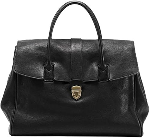 QIWOWO Womens Tote Bag Purse, Luxury Designer Bag Genuine Leather Tote Bag for Women Top Handle Bags for Travel (3,L)