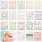 18 Blatt Nagelsticker Süß, Nagelaufkleber Selbstklebend, Nagellack Kinder, Fingernägel zum Aufkleben Kinder, Blätter Tiere Pflanzen Früchte Nail Sticker Deko für Nagelstudio Mädchen