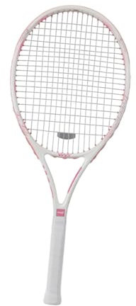 Oshhni Racchetta da Tennis con Racchetta da Tennis Resistente agli Shock Resistenti a Cravatta Non Colpisce ad Alta Resistenza in Nylon Corde Attrezzatura da, Rosa