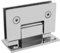 Shower Door Hinge – Heavy Duty Stainless Steel Glass Door Hinge | 180° Adjustable Frameless Shower Hinge | Rust Resistant Bathroom Hardware for Glass Doors