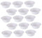 PACKOVE 50 Cuencos Para Colorear Cuencos Para Pintar Cuencos Para Grafiti Cuencos Para Pintar En Blanco Cuencos Para Comida De Fiesta Vajilla Para Restaurante Accesorios De Pintura