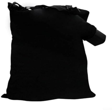 Replacement Leaf Blower Vacuum Bag Compatible With BV2900 BV3100 Models Large Capacity Collection Shoulder Bag For Garden Yard Cleaning Polyester Cotton Construction Black(1pc)
