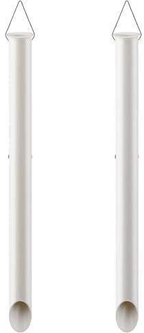 Dr.Fish PVC Sand Spike Surf Angelrutenhalter, 68,6 cm Strand Angeln Surf Casting Rutenhalter Tragbarer Rutenständer für Strände, Flussufer und Sandküste - 4 Stück