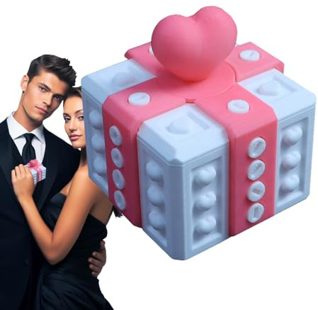 Lustige Schrauben-Streich-Box – Scherz-Geschenkbox mit Schrauben | Humorvoller Gag-Etui, origineller Geschenkbehälter für Valentinstag, Geburtstag oder Feiertagsüberraschung