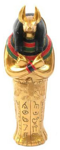 Anubis Sarkophag mit Mumie