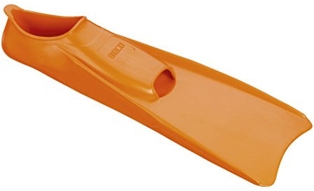 Beco Unisex – Erwachsene Silikon Kurzflossen-9910 Kurzflosse, Orange, 38/39