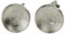 SILBERMOOS Damen Ohrstecker Kreis rund gebürstet klein Sterling Silber 925 Ohrringe
