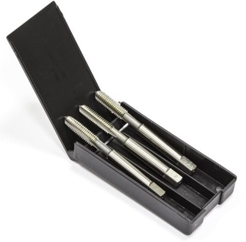 Völkel Jeu de 3 tarauds en acier rapide 5 x 0,8 mm