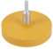 Silverline 509509 Eraser Rubber Pad 85 mm, Yellow