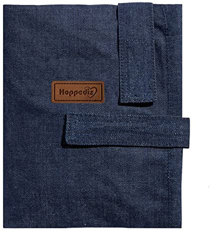 Hoppediz Wickelmax, die Wickelunterlage für unterwegs, Dark Denim