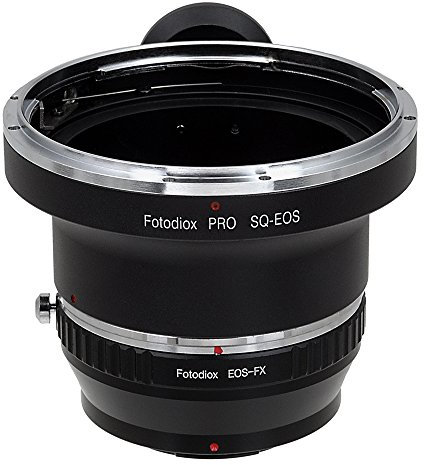 Fotodiox Pro Lens Mount Adapters, Bronica SQ (SQ-A, SQ-Am, SQ-Ai, SQ-B) Mount Lenses to Fujifilm X-Series Mirrorless Camera Adapter - fits X-Mount Camera Bodies such as X-Pro1, X-E1, X-M1, X-A1, X-E2, X-T1