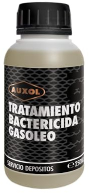 Auxol - Tratamiento Bactericida para Gasóleo | Protección y Mantenimiento del Combustible | 250ml