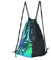 LUOEM Pailletten Tasche Rucksack Sport Tasche Dance Kordelzugbeutel (grün)