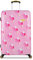 BHPPY Reisekoffer mit Muster - Großer Check-in Koffer mit Zahlenschloss - 4 Rollen - Eiscrememuster - Rosa (77 cm)