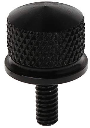Bullone per sella in lega di alluminio di alta qualità, per Harley Sportster Street Glide, accessorio per motocicletta Nero