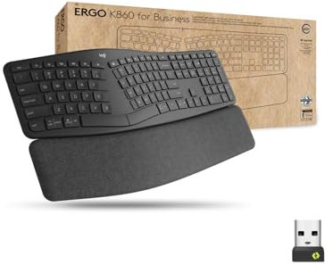 LOGITECH - INPUT DEVICES Ergo K860 for Business-Graphite CH - Central