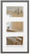 walther design Bilderrahmen grau 3X 13x18 cm Peppers Holzrahmen BP338D