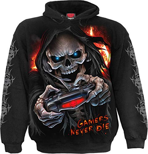 Spiral Jungen Kids Hoody Black Kapuzenpullover