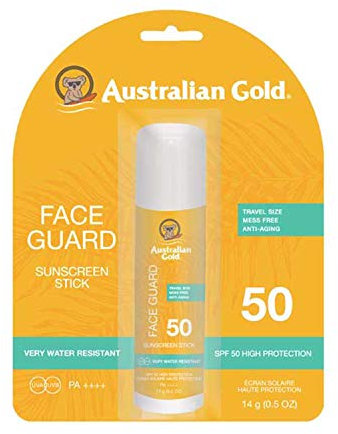 Australian Gold, Spf 50 Face Guard Stick, 14 g