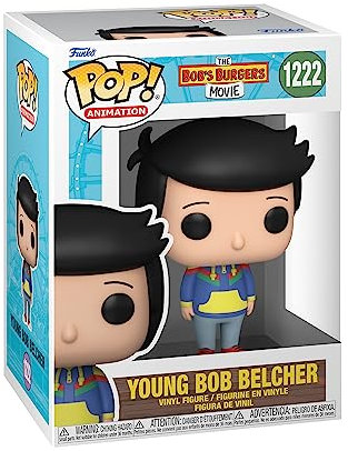 Funko POP! Animation: - 4 Yr Old Bob Belcher - Bob's Burgers - Figurine en Vinyle à Collectionner - Idée de Cadeau - Produits Officiels - Jouets pour les Enfants et Adultes - TV Fans