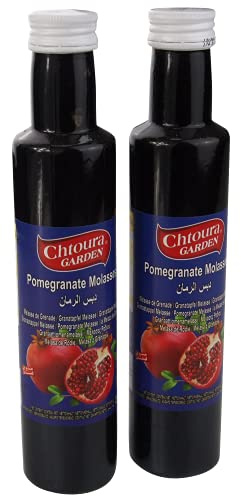 2 x 250ml Chtoura Garden - Grenadine Molasses - Granatapfelsosse - Granatapfel Sirup - Granatapfel Dressing