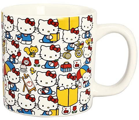 Hello Kitty - Tazza in ceramica con stampa All Over da 453 ml