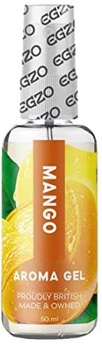 EGZO Aroma Gel Mango, aromatisches Gleitgel auf Wasserbasis - mit Geschmack (Mango) für köstlichen Oralsex, 1 x 50 ml