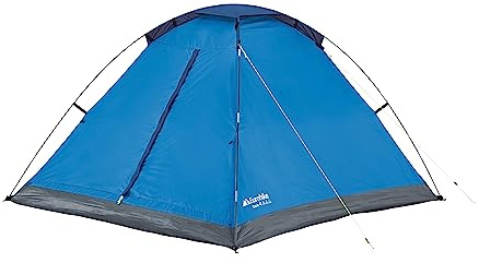 Eurohike Toco 4 Dome Tent for 4 People with Sewn in Groundsheet, 4 Man, Easy to Pitch, Lightweight, Compact, Ideal for Festivals, Weekend Trips, Wild Camping, Hiking, Backpacking, 2000mm HH, Blue