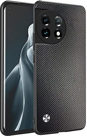 HONLEN Funda para OnePlus 11 5G (6.7 Inches) Carcasa de Negocios Respaldo de Cuero Kevlar